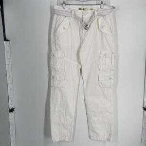Dash American Designers White - Cargo Pants 38/34‎